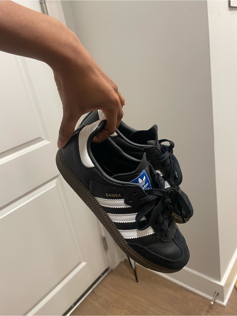 adidas Samba Sneakers - Black & White